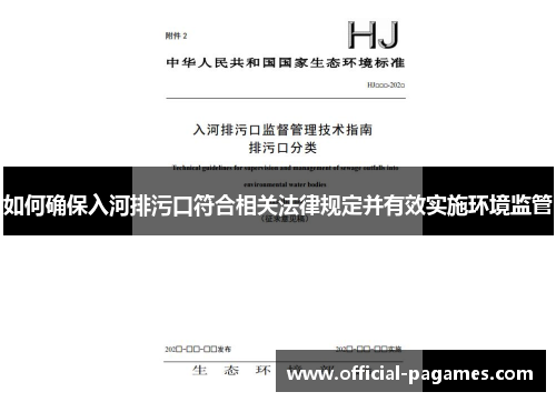 如何确保入河排污口符合相关法律规定并有效实施环境监管