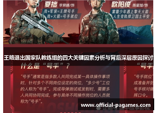王皓退出国家队教练组的四大关键因素分析与背后深层原因探讨