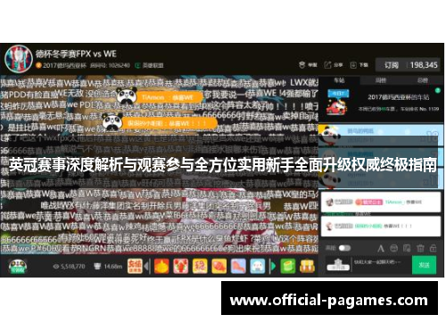 英冠赛事深度解析与观赛参与全方位实用新手全面升级权威终极指南